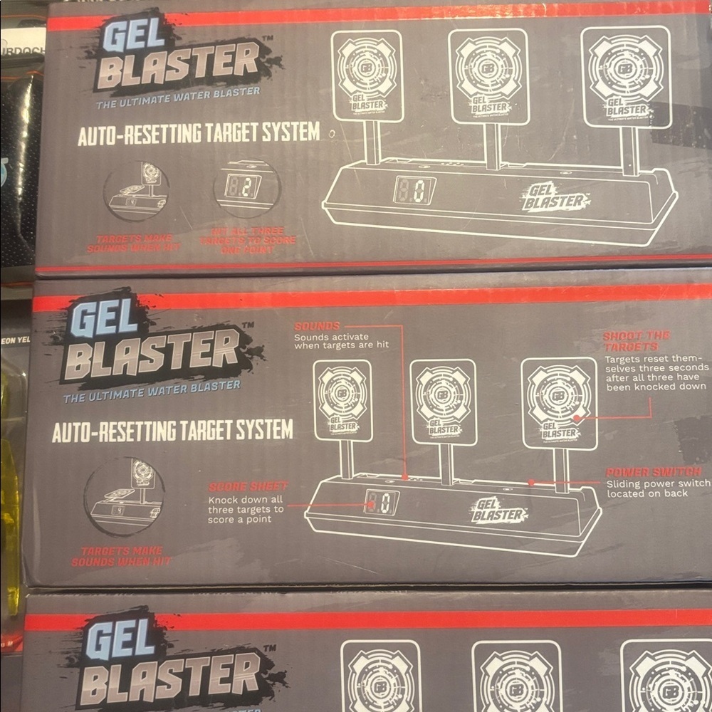 Gel Blaster Lot Auto Resetting target system, Gellets and more - Picture 2 of 5